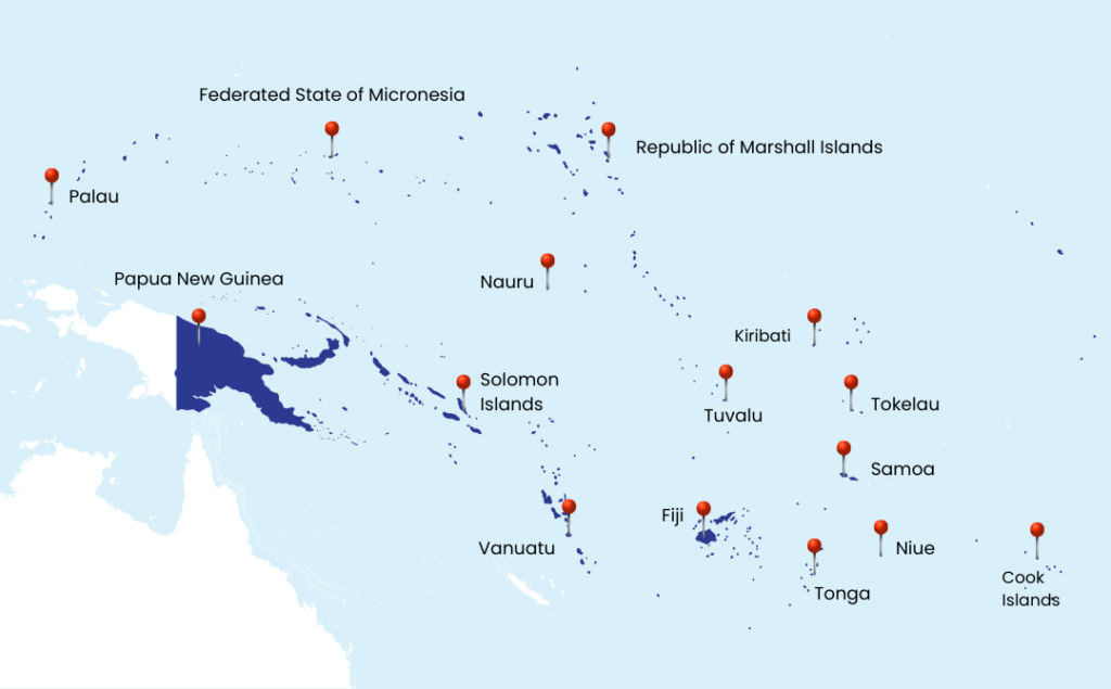 Infographic_Where we work_Pacific map with pins