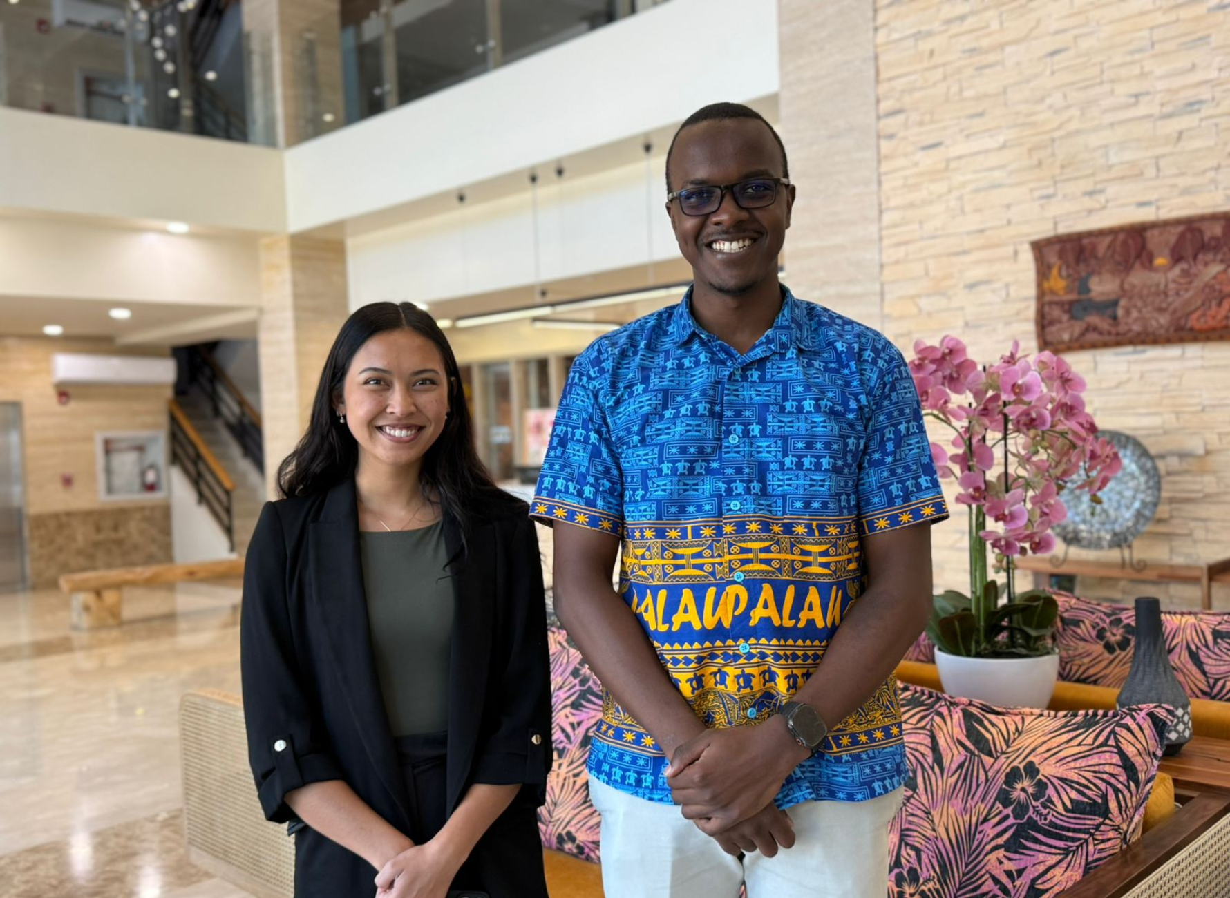 Palau_Micki Etpison and Steve Moruri